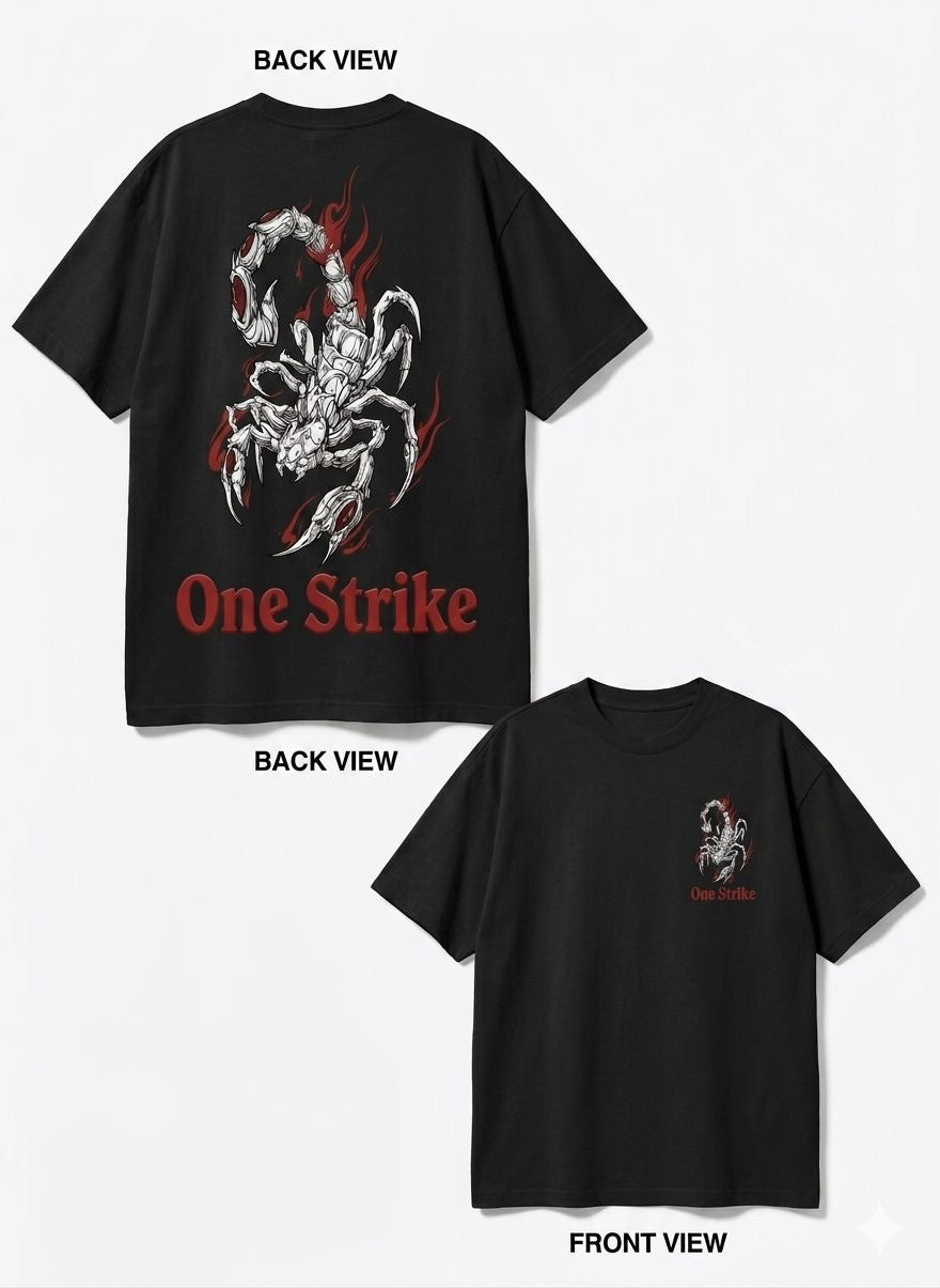 Box Fit Strike Scorpion shirt