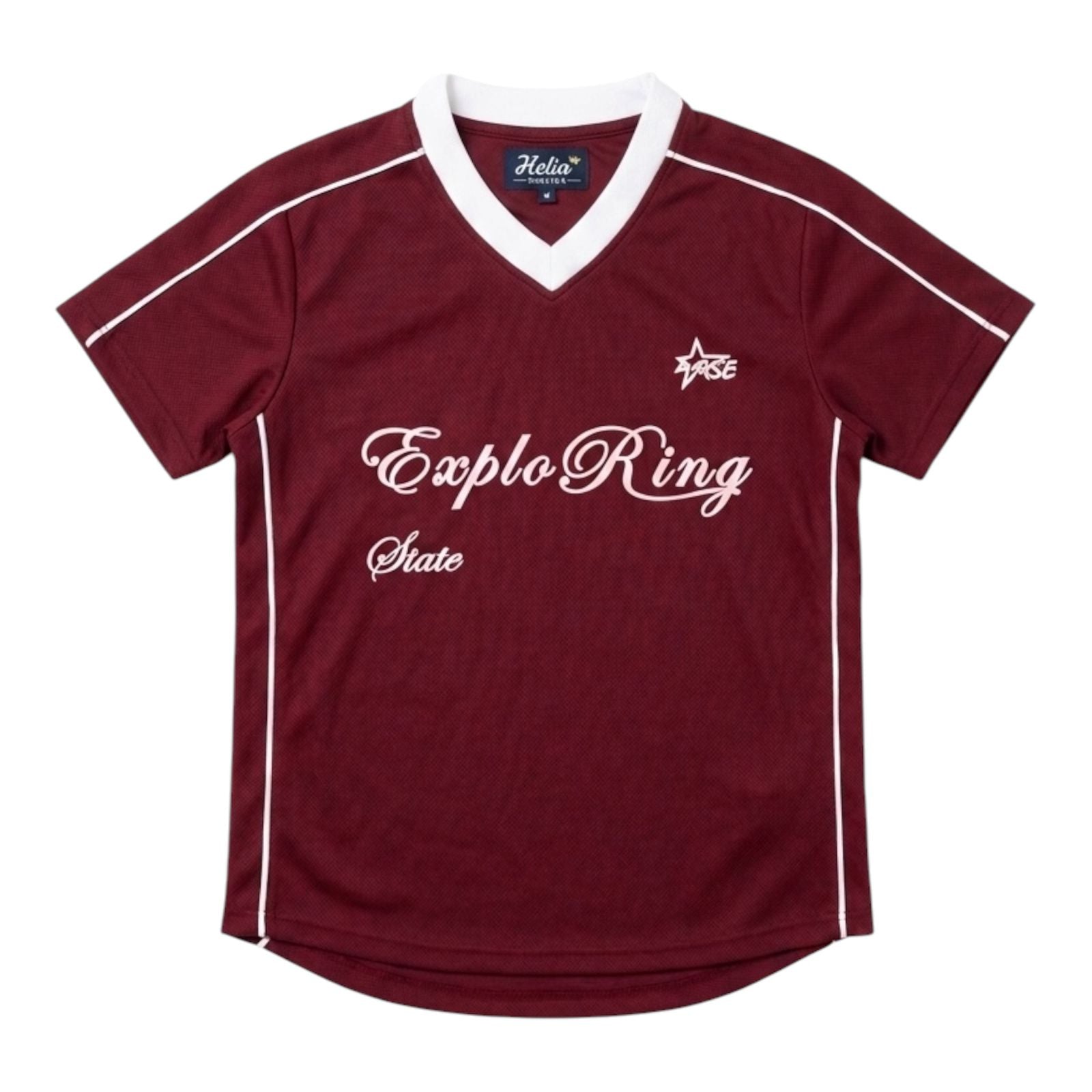 “ExploRing State V-Neck baby tee