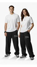 Pharohs Of Our Generation -Baggy sweatpants - Black Grey/Dark olive