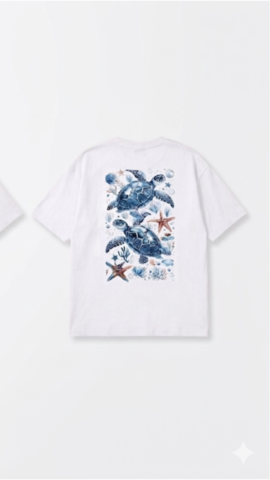 Sea Turtles box fit t-shirt