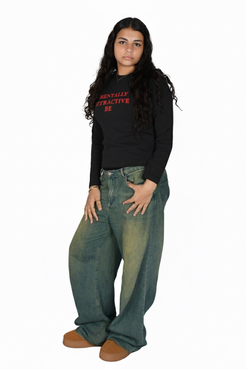 Mentally Attractive - winter long sleeve Top