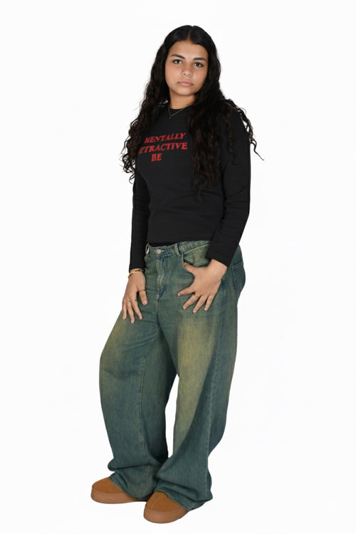 Mentally Attractive - winter long sleeve Top