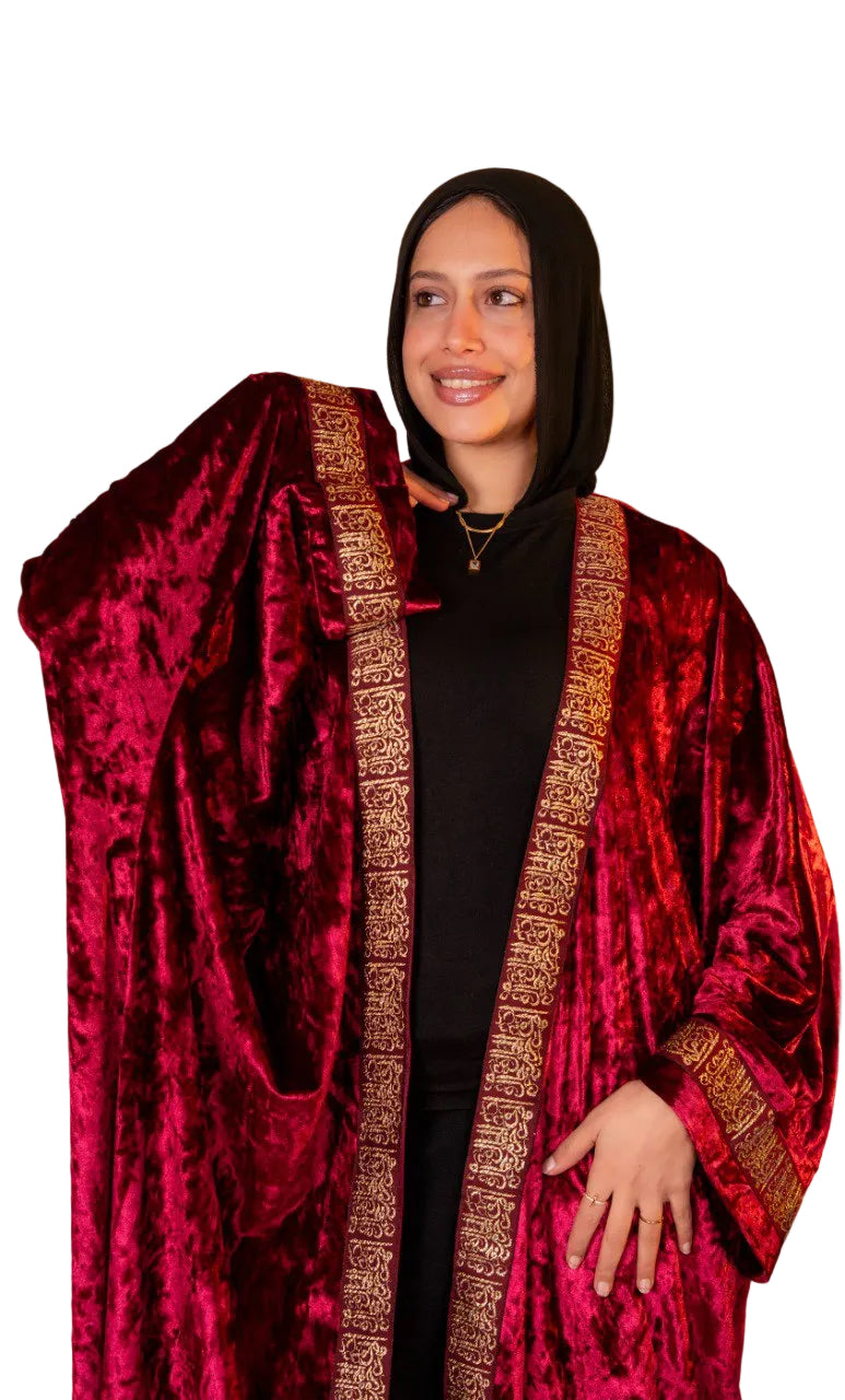 Valvet kaftan