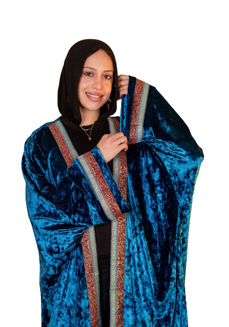 Valvet kaftan