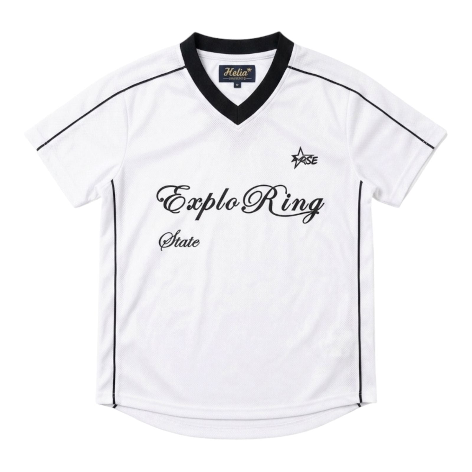 “ExploRing State V-Neck baby tee
